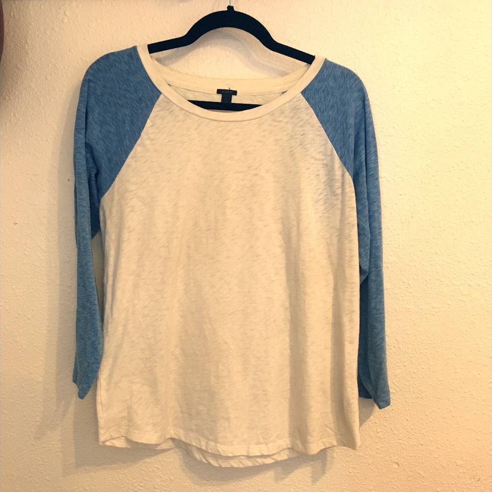 Jcrew Raglan long sleeve t-shirt